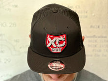 Black/Black Mesh Flat Bill Snapback